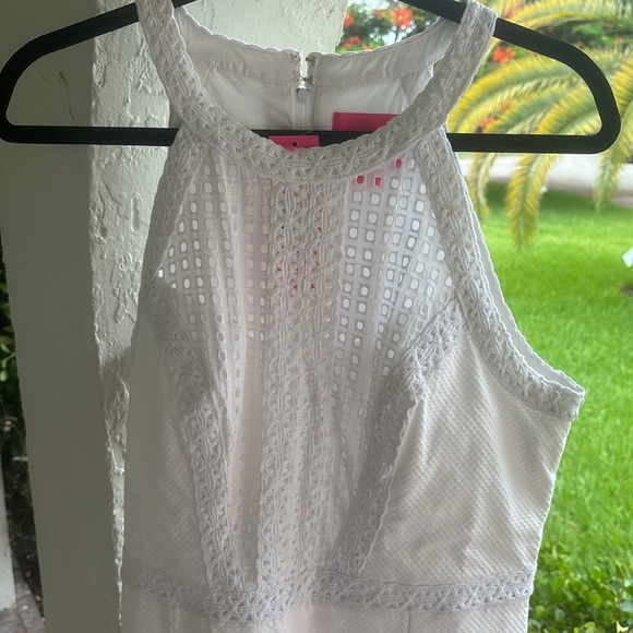 Lilly Pulitzer Charlize Stretch shift-12-white - Picture 4 of 15